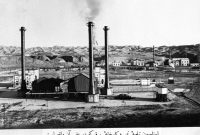تاریخ به روایت تصویر: تلمبه‌خانه تمبی (خوزستان) در یک قرن پیش