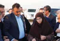 حضور شینا انصاری در منطقه ویژه اقتصادی پتروشیمی