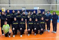 برتری تیم والیبال دختران پتروشیمی مارون در لیگ استان