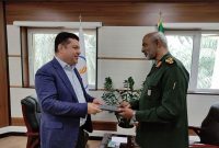 حضور فرماندۀ قرارگاه مدینۀ منوره در پالایشگاه نفت بندرعباس