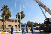 اتمام محوطه‌سازی محوطۀ دفتر مرکزی منطقۀ عملیاتی سیری