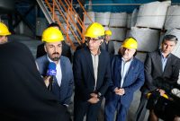 بازدید مهندس راشدی از تنها شرکت تولید کاتالیست در آبادان
