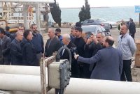بازدید نوروزی استاندار مازندران از پایانۀ نفتی شمال