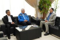 نشست مدیرعامل پتروشیمی تندگویان با محمّدرضا مطیری