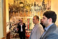فرماندار تهران از موزۀ پمپ‌بنزین دروازه دولت بازدید به‌عمل آورد