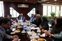 جلسۀ مشترک شرکت مهندسی و توسعۀ نفت با شرکت ZNV