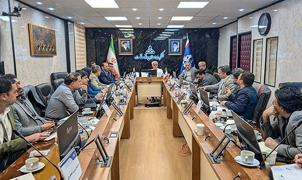 نشست هماهنگی طرح آزادگان جنوبی و واحد فرآورش CTEP