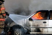 رانندۀ خودروی حامل سوخت قاچاق، جان خود را از دست داد