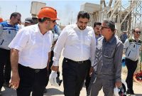 بازدید دکتر امرائی از روند تعمیرات اساسی واحد بازیابی اتان پتروشیمی مارون؛ اردیبهشت‌ماه ۱۴۰۴