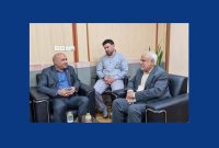 دیدار مدیرعامل شرکت آغاجاری با رئیس آموزش‌وپرورش امیدیه