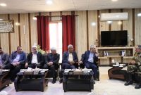 دیدار مدیرعامل شرکت اروندان با امیر سرتیپ ‌دوم محمّدشفیعی