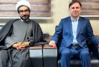 دیدار مشاور فرهنگی مدیرعامل پارس جنوبی با استاندار بوشهر
