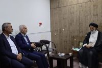 مدیرعامل شرکت نفت و گاز اروندان با امام‌جمعۀ اهواز دیدار کرد