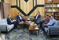 دیدار محمّدرضا مطیری با مدیرکل صداوسیمای مرکز خوزستان