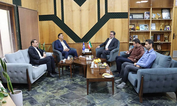 دیدار محمّدرضا مطیری با مدیرکل صداوسیمای مرکز خوزستان دیدار محمّدرضا مطیری با مدیرکل صداوسیمای مرکز خوزستان