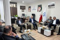 دیدار مدیرعامل شرکت نفت و گاز اروندان با فرماندار خرمشهر