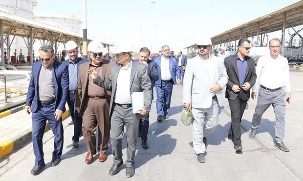 بازدید معاون مدیرعامل شرکت ملّی پخش از انبار شهید غریبی بازدید معاون مدیرعامل شرکت ملّی پخش از انبار شهید غریبی
