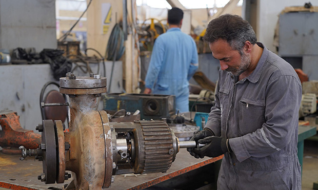 تعمیر موفّق پمپهای ۲۶۲۰۱A و ۲۶۲۰۱B در پالایشگاه اصفهان تعمیر موفّق پمپهای ۲۶۲۰۱A و ۲۶۲۰۱B در پالایشگاه اصفهان
