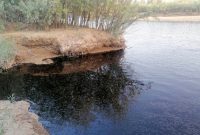مهار ۹۰ درصدِ آلودگی نفتی رودخانۀ مارون