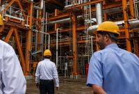 پایش تعمیرات اساسی پالایشگاه ۷ پارس جنوبی از منظر HSE