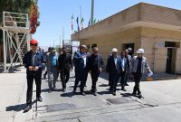 استاندار خراسان جنوبی از انبار نفت بیرجند بازدید کرد