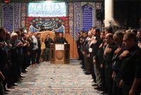 شور و اندوه حسینی در مسجد ولی‌عصر (عج) پایانۀ نفتی خارگ