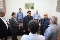بازدید مدیرعامل شرکت اروندان از ساختمان شمارۀ ۲ خرمشهر