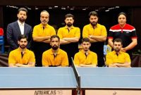 پتروشیمی بندرامام، صدرنشین مرحلۀ مقدماتی تنیس‌روی‌میز