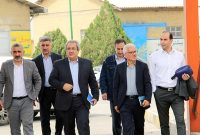 بازدید گروه معین ستاد شرکت ملّی پخش از منطقۀ همدان