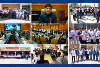 بازدید بازیکنان فوتسال پالایشگاه شازند از این مجتمع صنعتی
