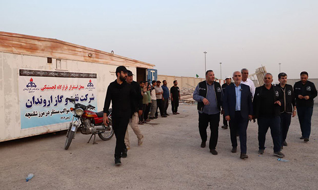 پشتیبانی همهجانبۀ «اروندان» از مواکب مستقر در مرز شلمچه پشتیبانی همهجانبۀ «اروندان» از مواکب مستقر در مرز شلمچه