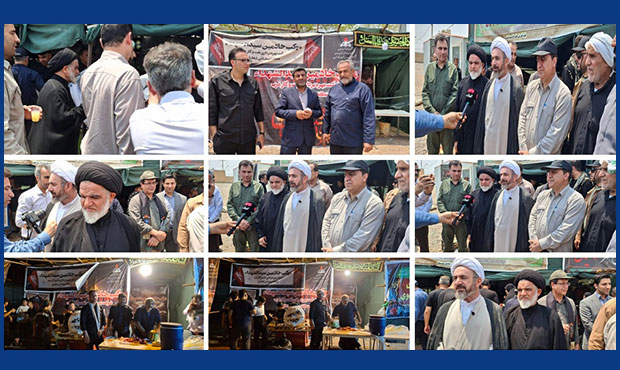 بازدید امامجمعه و استاندار ایلام از موکب شرکت نفتوگاز غرب بازدید امامجمعه و استاندار ایلام از موکب شرکت نفتوگاز غرب
