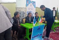 میز خدمت شرکت پخش خراسان جنوبی در فردوس برگزار شد