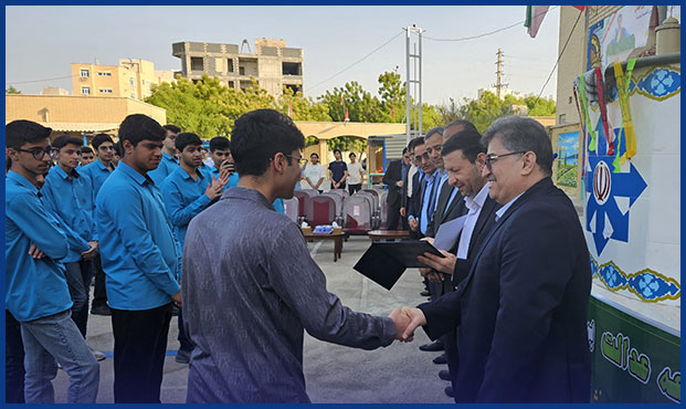 تقدیر پتروشیمی پردیس از برگزیدگان علمی و نخبگان بوشهری