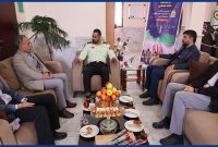 دیدار مدیر شرکت پخش سبزوار با فرماندهی فراجای شهرستان