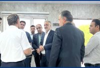 بازدید از پروژۀ ساختمان اداری «پایانه‌های نفتی» در ماهشهر