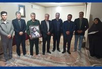 مسئولین به دیدار خانوادۀ معظم سردار شهید گنابادی رفتند مسئولین به دیدار خانوادۀ معظم سردار شهید گنابادی رفتند