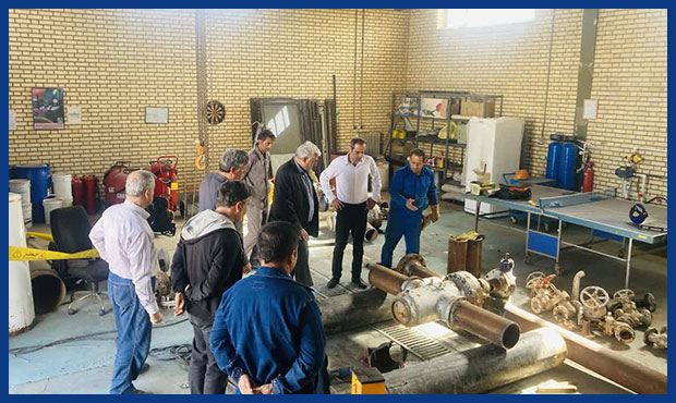 بازدید از پروژۀ پیگرو نمودن ۲۷ کیلومتر خط لولۀ نیروگاه سبلان بازدید از پروژۀ پیگرو نمودن ۲۷ کیلومتر خط لولۀ نیروگاه سبلان