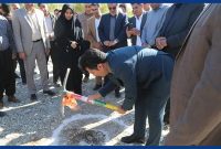 کلنگ‌زنی حفر چاه آب جدید در بخش سیوان شهرستان ایلام