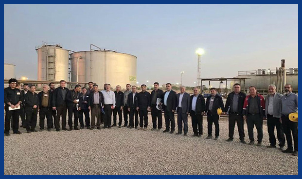بازدید میدانی از واحد بهره‌برداری اهواز ۳
