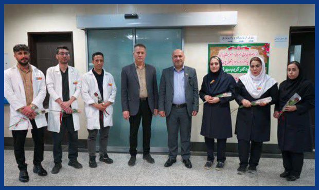 از کادر درمان بیمارستان نفت آغاجاری قدردانی به‌عمل آمد