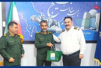 از فرماندۀ ناحیۀ مقاومت بسیج سپاه جاسک تقدیر به‌عمل آمد
