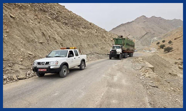 «تکاوران ترابری» و حمل بارهای فوق‌ سنگین از مسیری دشوار
