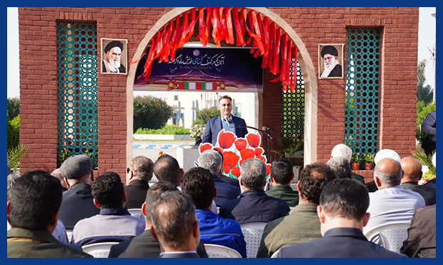 گرامیداشت دومین سالگرد تدفین شهید گمنام در منطقۀ ویژه گرامیداشت دومین سالگرد تدفین شهید گمنام در منطقۀ ویژه