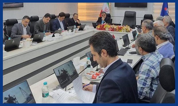 جلسۀ مشترک مناطق نفتخیز جنوب و مدیریت اکتشاف نفت جلسۀ مشترک مناطق نفتخیز جنوب و مدیریت اکتشاف نفت