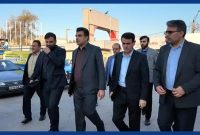 بازدید ناصری کریموند از روند برپائی شانزدهمین نمایشگاه نفت