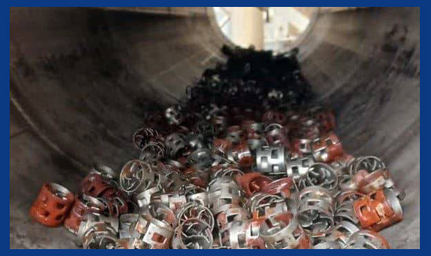 رسوب‌زدایی نوآورانۀ پکینگ‌های واحد اورۀ پتروشیمی خراسان