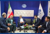 مدیران و رؤسای «اروندان» از نمایشگاه صنعت نفت بازدید کردند