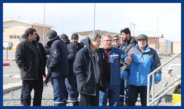 آمادگی عملیاتی تأسیسات نفتی ملایر مورد ارزیابی قرار گرفت آمادگی عملیاتی تأسیسات نفتی ملایر مورد ارزیابی قرار گرفت