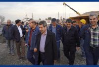 مهندس احمدی‌پور از پروژۀ میترینگ نفت خام بازدید به‌عمل آورد